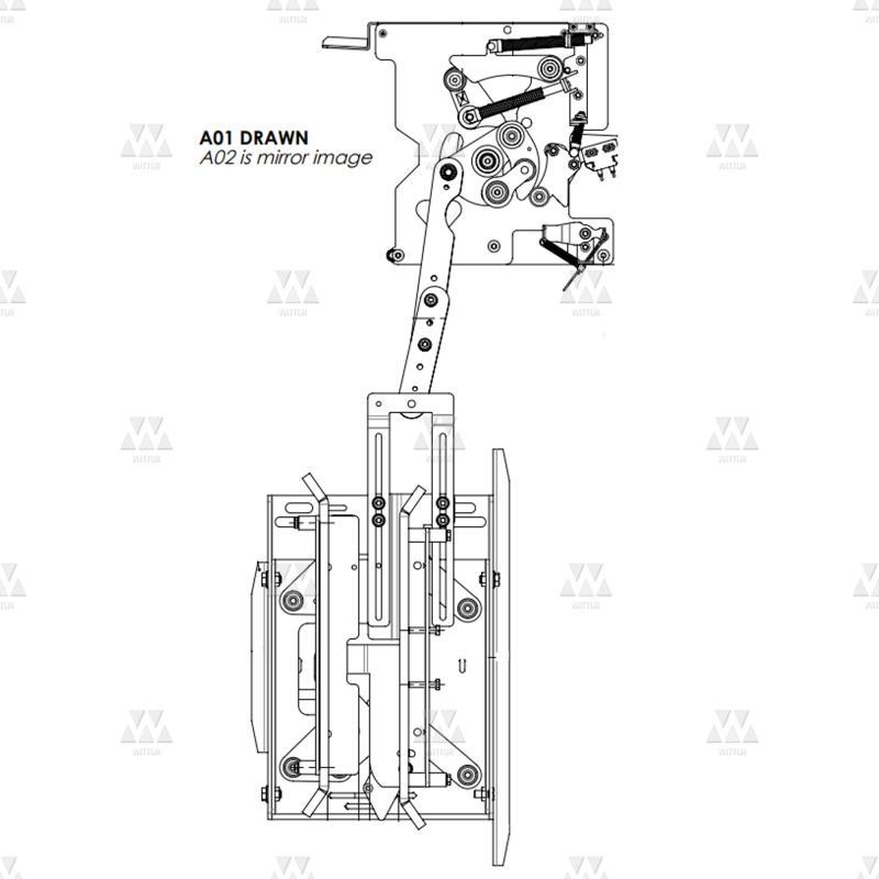 1031827A01 | Clutch WGMD51L - left lock coupler -  GALMACDOVER