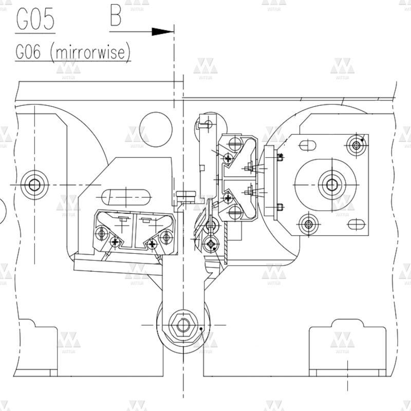 601232G06 | Car Door Contact, Lock R2, C/O-RH, CDL 601232G06 | Car Door Contact, Lock R2, C/O-RH, CDL