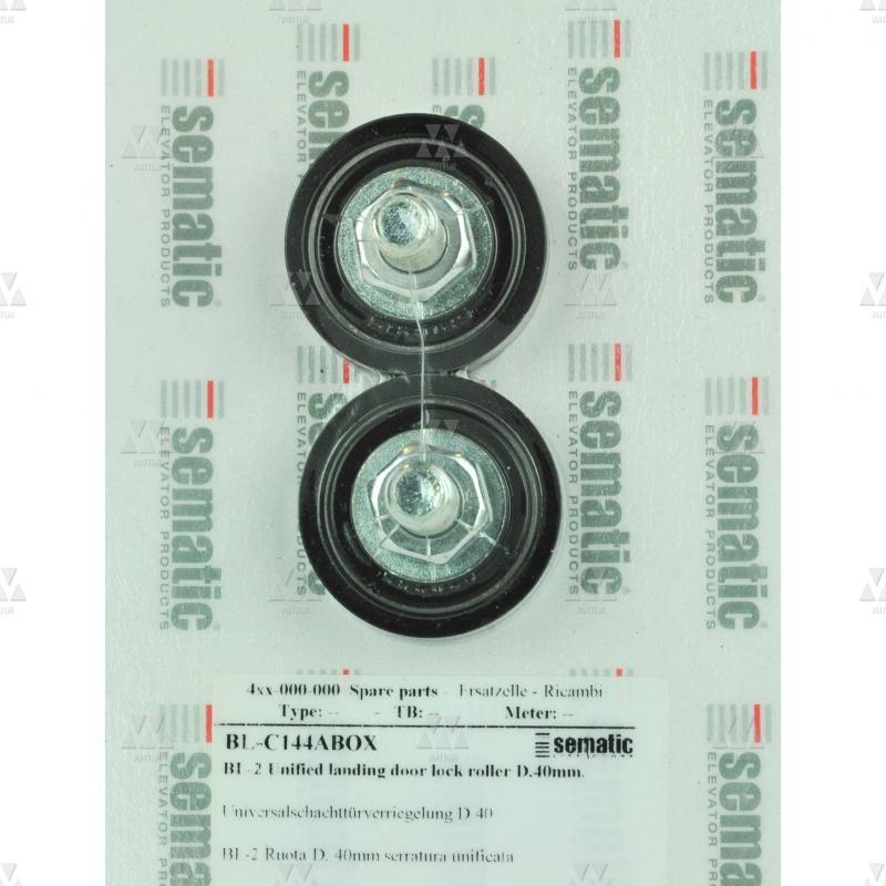 BL-C144ABOX | 2x Unified landing door lock roller D.40